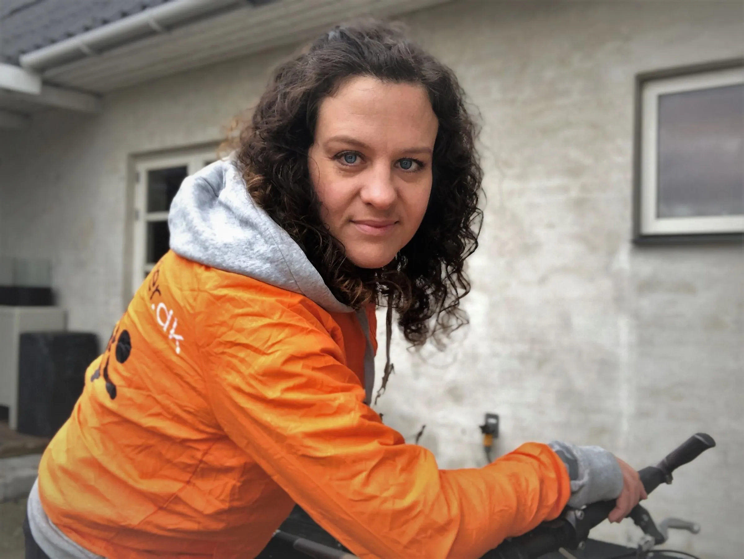 En af vores Runners i BikeRunner-jakke